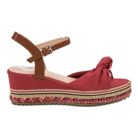 Groto Gogo Rote Sandalen