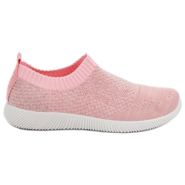 SHELOVET Textile Sportschuhe rosa