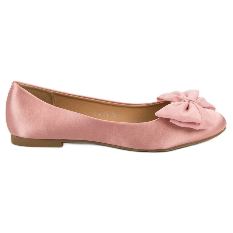 BELLAMILA Satinballerinas rosa