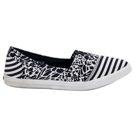 Sweet Shoes Slipons mit Muster marineblau
