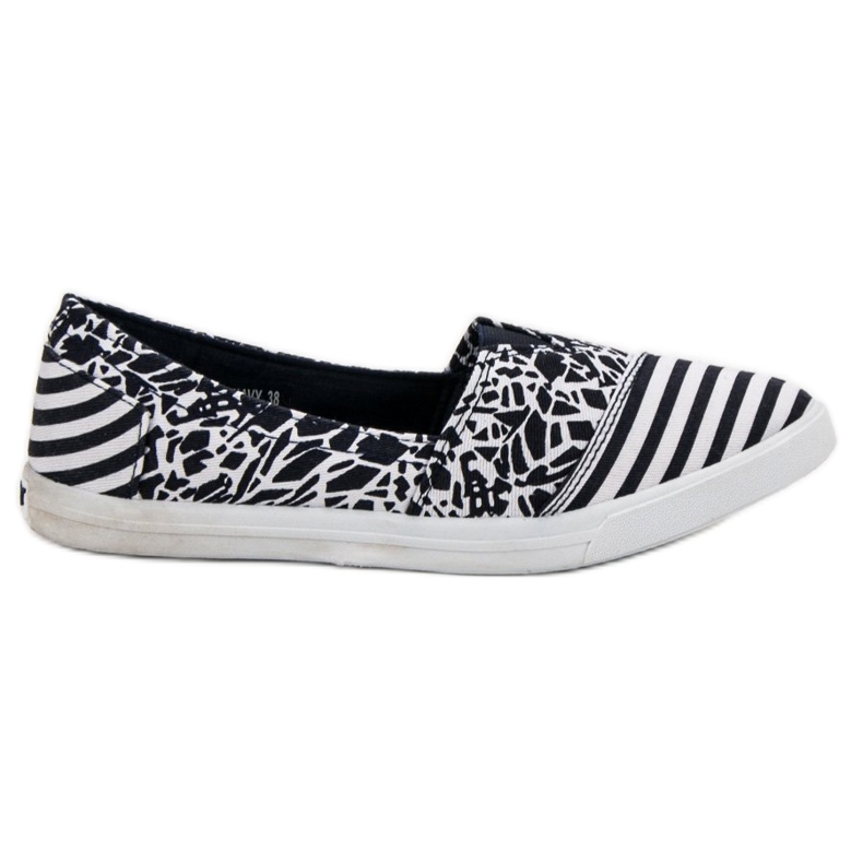 Sweet Shoes Slipons mit Muster navy blau