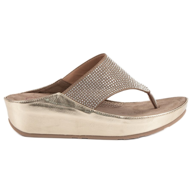 Kylie Keilsandalen gelb