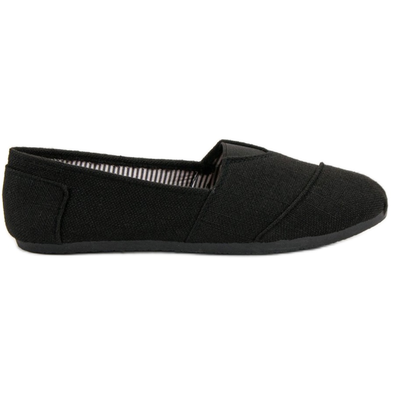 McKey Schwarze Slipper