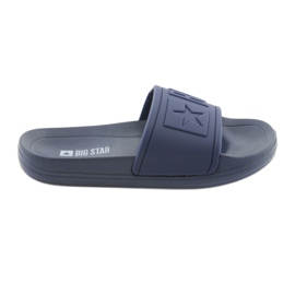 Big Star Hausschuhe profiliert 374155 marineblau