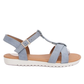 Blaue Damensandalen X567 Denim Blue