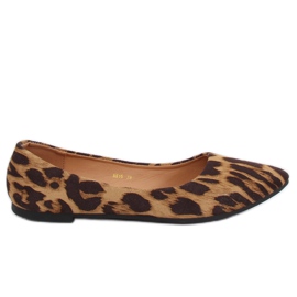 Leoparden-Ballerinas für Damen HH16 Leopard braun