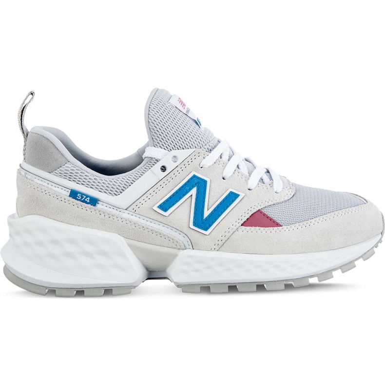 New Balance Ws574pra Sport Arctic Fox Mit Tiefem Ozonblau grau