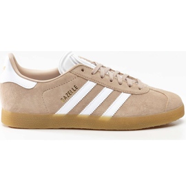 Adidas Gazelle 467 Ash Pearl Footwear Weißer Gummi 3 braun