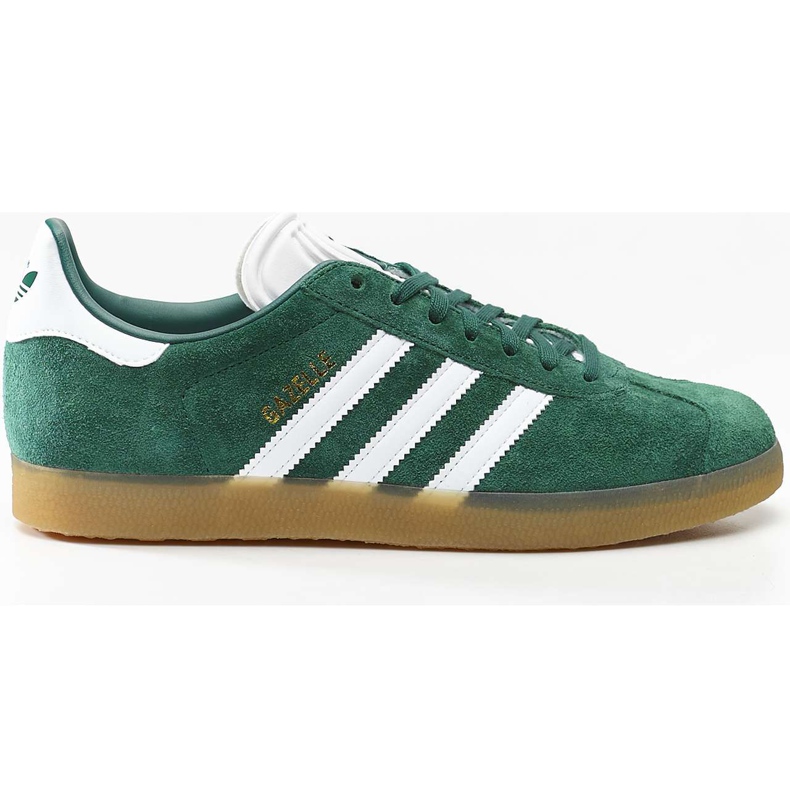 Adidas Gazelle 872 Collegiate Green Footwear Weißer Gummi 3 grün