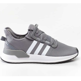 Adidas U_path Run J 111 Grey Footwear Weiß Core Schwarz grau