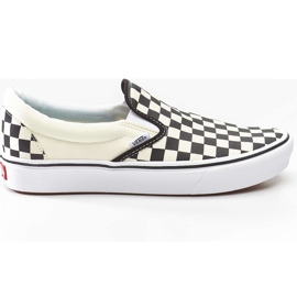 Vans Comfycush Slip On VO4 Schachbrett True White weiß grau