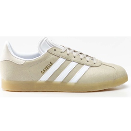 Adidas Gazelle W 063 Clear Brown Footwear Weiß Ecru Tint braun