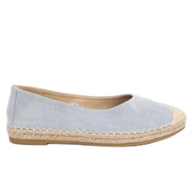Blaue Ballerina-Espadrilles N-2980 L.BLUE