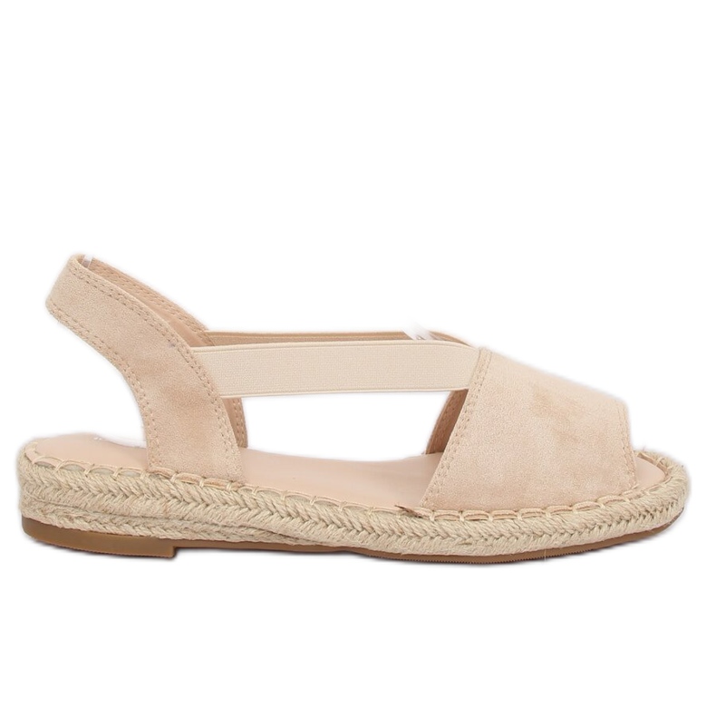 Beige Espadrilles für Damen SA-2893 Beige