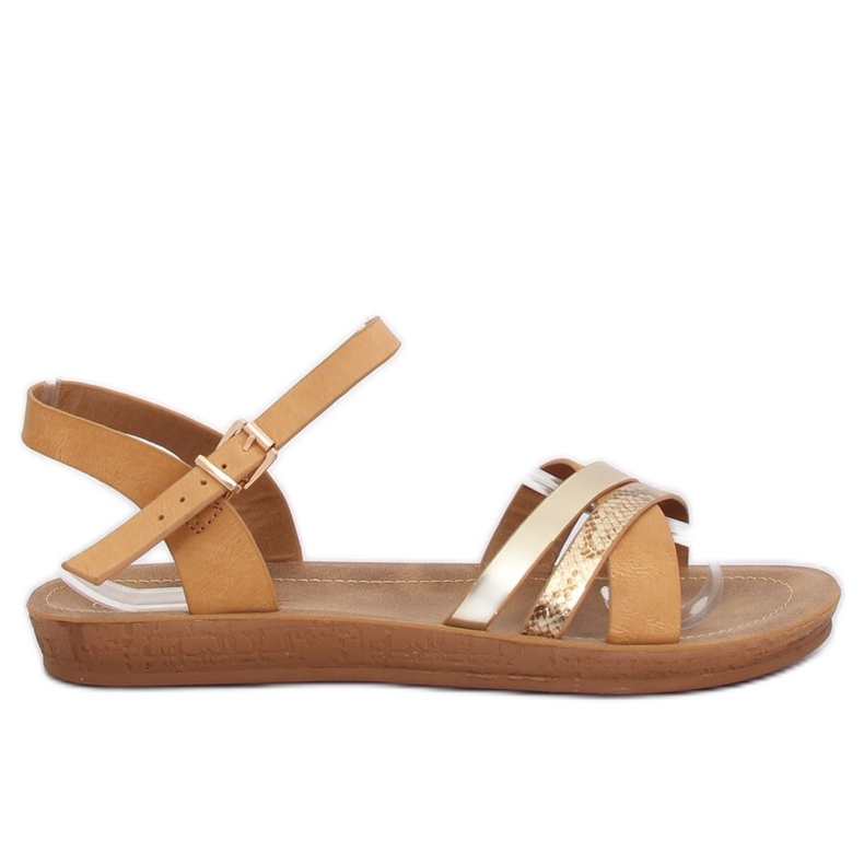 Camel TS-9 Beige Sandalen