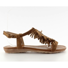 Sandalen im indischen Stil k1626301 Camel II-GAT braun
