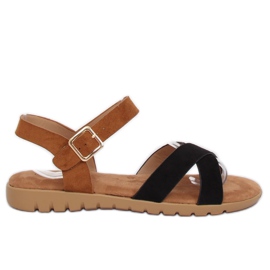 Schwarze Damensandalen 999 Black