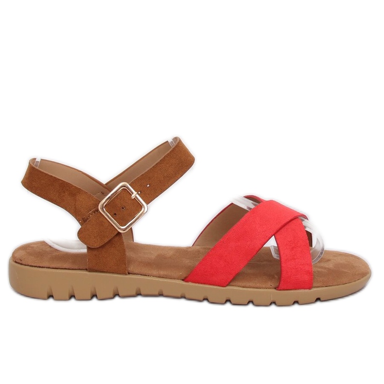 Rote Damensandalen 999 Red