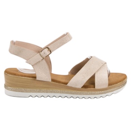 Bello Star Sandalen aus Wildleder braun