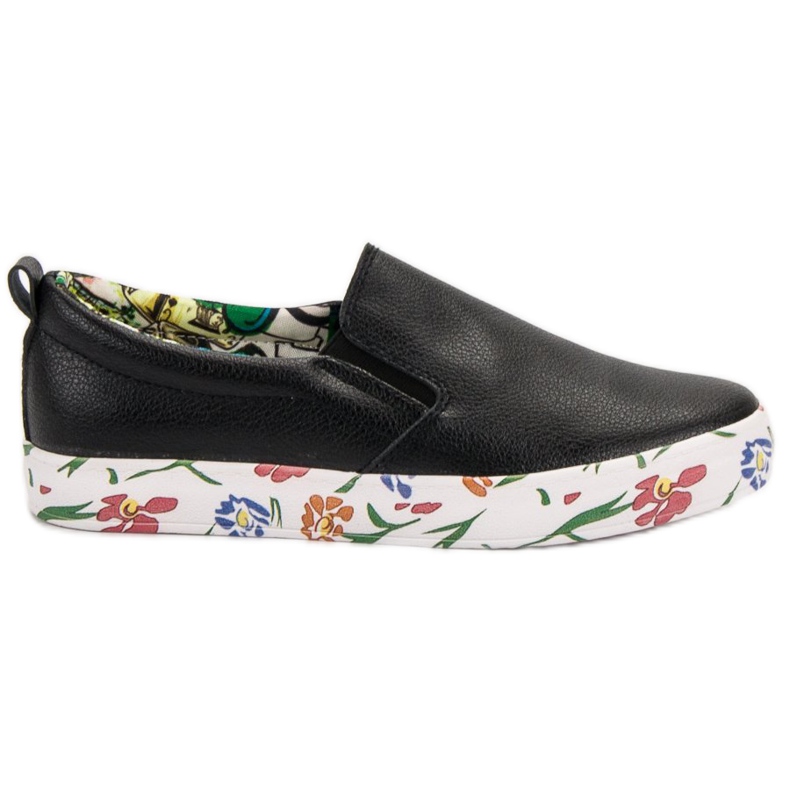 Groto Gogo Modische Slipper schwarz