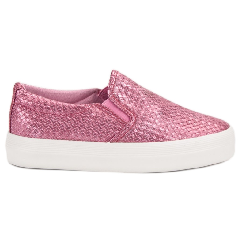 SHELOVET Rosa Slip-On-Sneakers