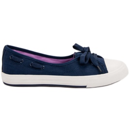 J. Star Stilvolle niedrige Sneakers blau