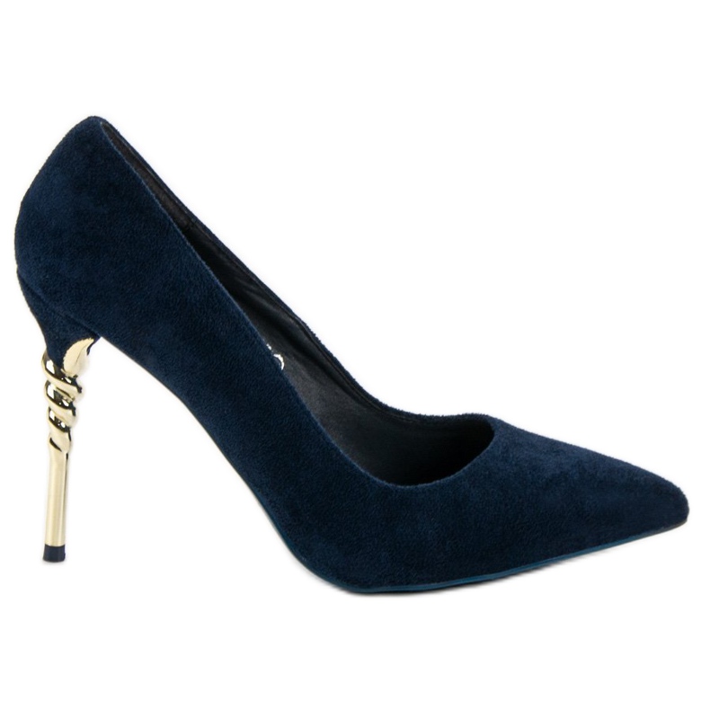 GUAPISSIMA Marineblaue High Heels