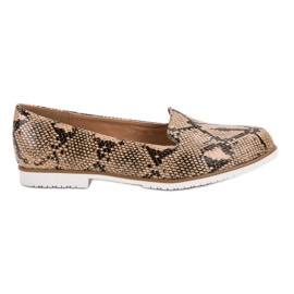 SHELOVET Lordsy Snake Print braun