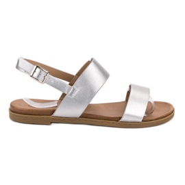 Primavera Lässige Sandalen grau