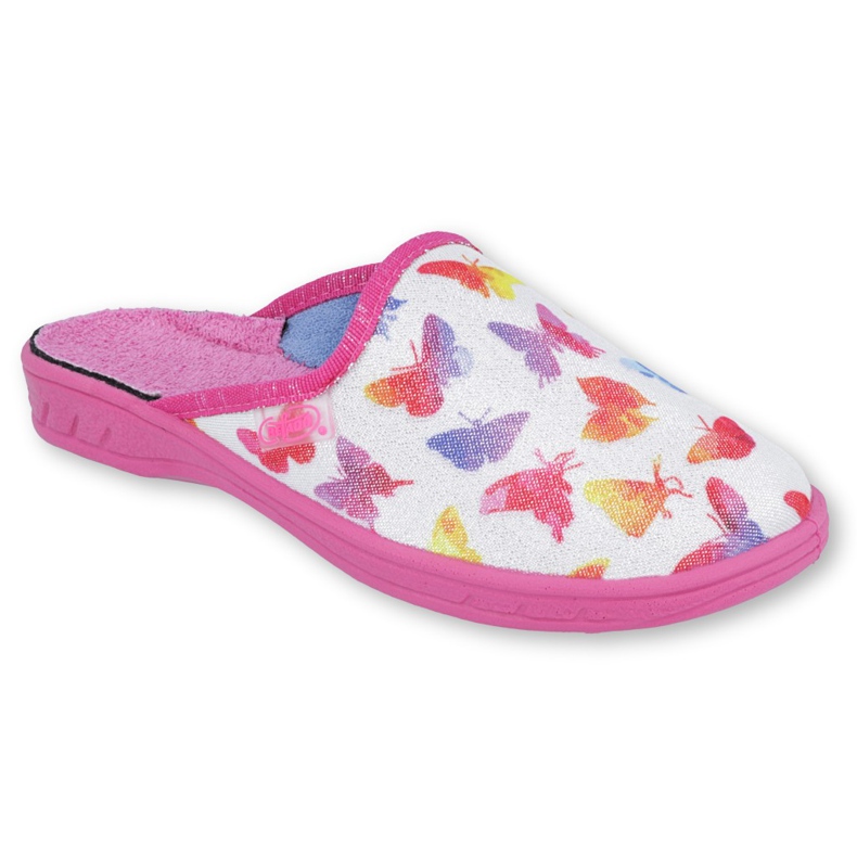 Befado bunte Kinderschuhe 707Y400 weiß rosa