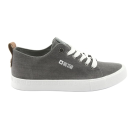 Graue Big Star 174165 graue Herren-Sneaker
