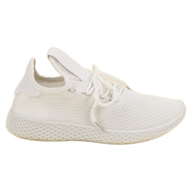 SHELOVET Slip-on Textil-Sportschuhe weiß