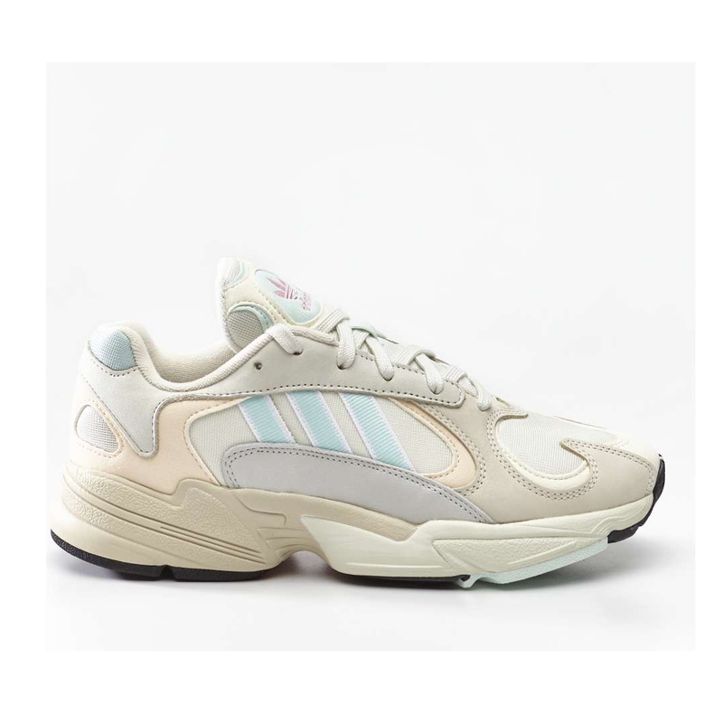 Adidas Yung 1 118 Off White Ice Mint Ecru Tint weiß violett blau grau