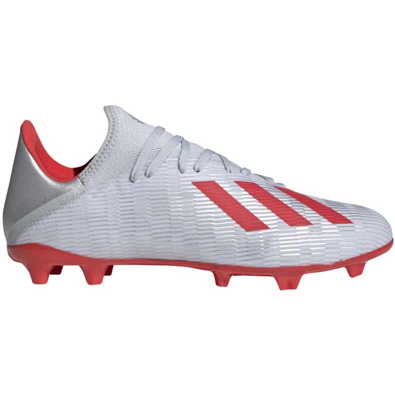Die adidas X 19.3 Fg M F35382 Fußballschuhe mehrfarbig silber-