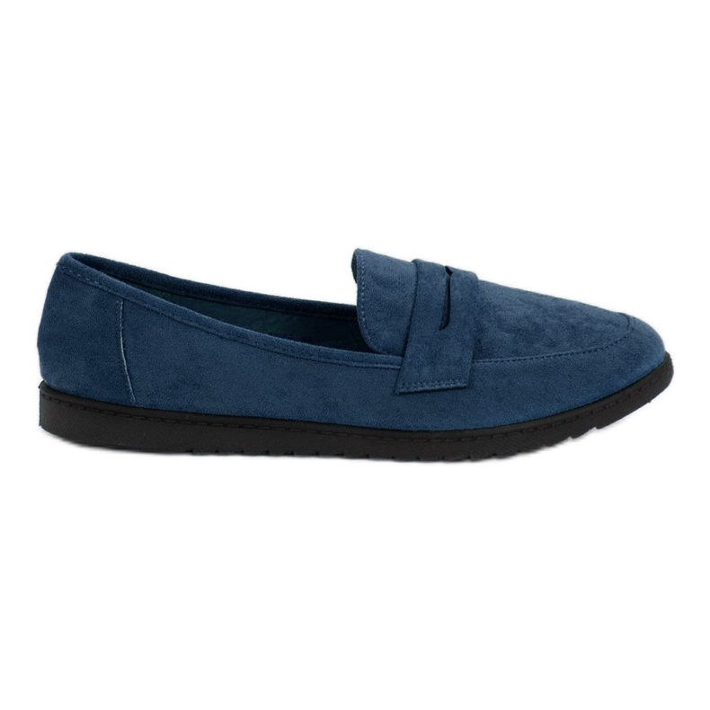 JESSY ROSS Lässige Slipper blau