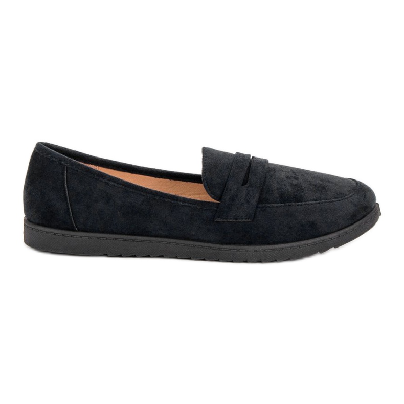 JESSY ROSS Lässige Slipper schwarz