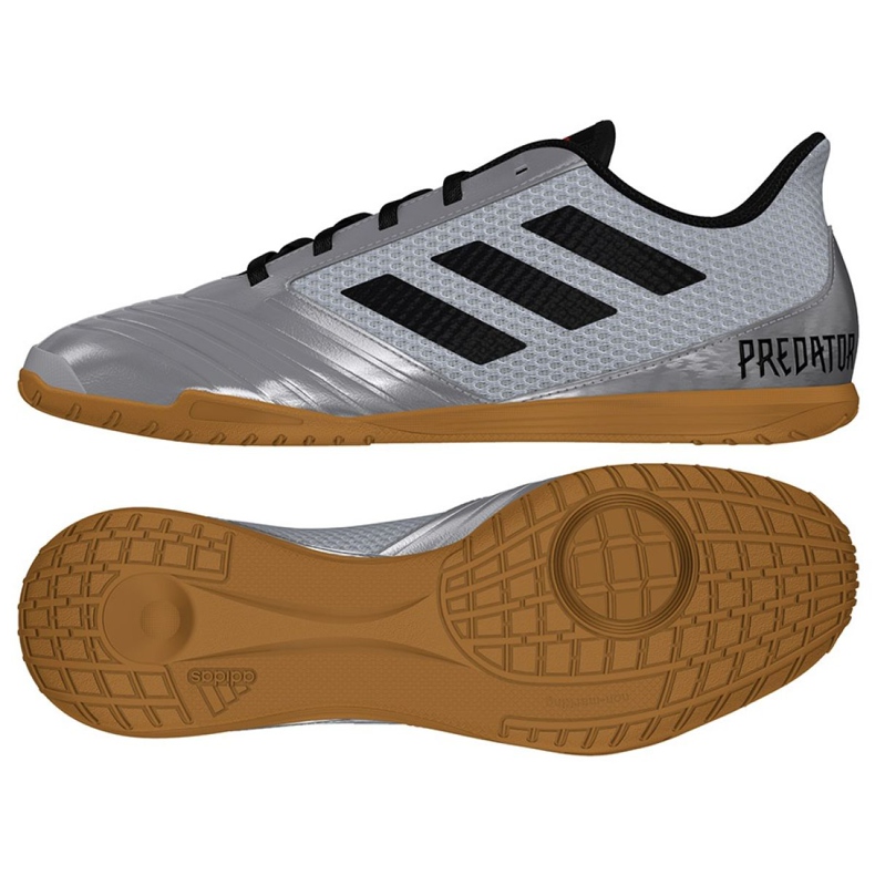 Hallenschuhe adidas Predator 19.4 In M F35630 mehrfarbig grau