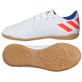 Hallenschuhe adidas Nemeziz Messi 19.4 In Jr F99928 mehrfarbig weiß