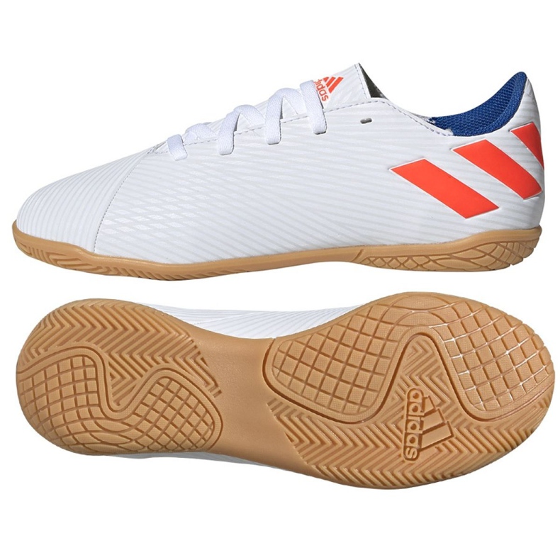 Hallenschuhe adidas Nemeziz Messi 19.4 In Jr F99928 mehrfarbig weiß