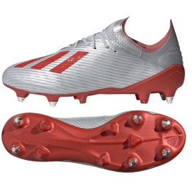 Adidas X 19.1 Sg M F35311 Fußballschuhe mehrfarbig silber-