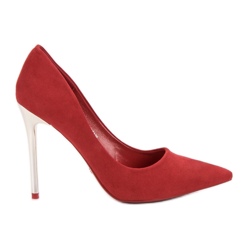 Seastar Rote Wildleder-Heels