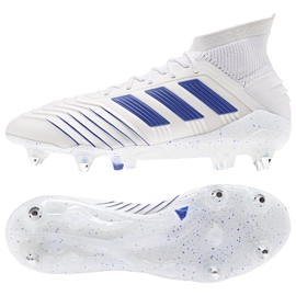 Adidas Predator 19.1 Sg M D98055 Fußballschuhe weiß weiß