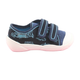 Befado Kinderschuhe 907P102 marineblau blau