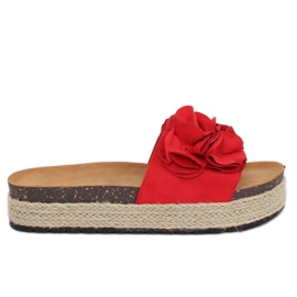 Rote Espadrilles N-35 Rot