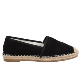 Schwarze Damen Espadrilles LX178 Black