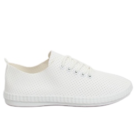Weiße Damen Sneaker B111-17 Allwhite