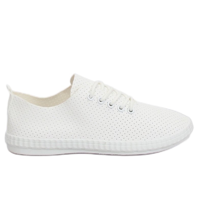 Weiße Damen Sneaker B111-17 Allwhite