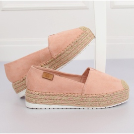 Espadrilles auf dem hochsohligen pink BL267 Pink II-GAT rosa