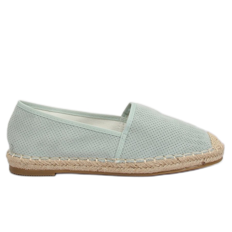 Damen Espadrilles Aquamarin N-2978 L.GRÜN