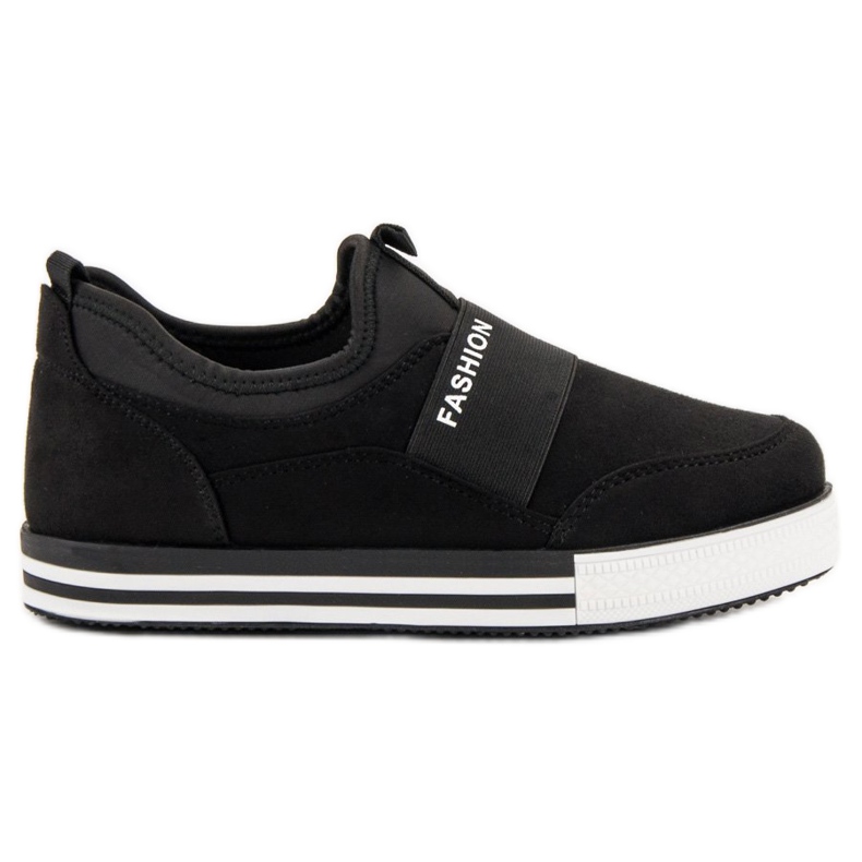 SHELOVET Slip-on-Sneakers schwarz